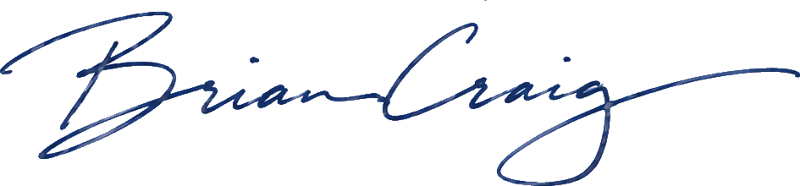 Brian Craig signature